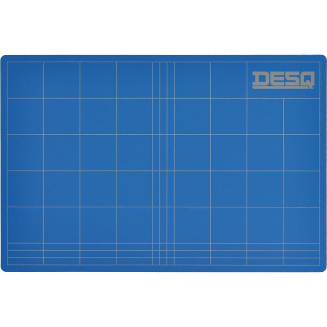 Desq - tapis de découpe, 3 couches, bleu, ft 30 x 45 cm
