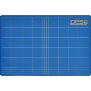 Desq - cutting mat, 3-layer, blue, ft 30 x 45 cm