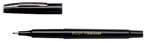 Pilot - Fineliner pilot sw-ppf f zwart | 12 stuks