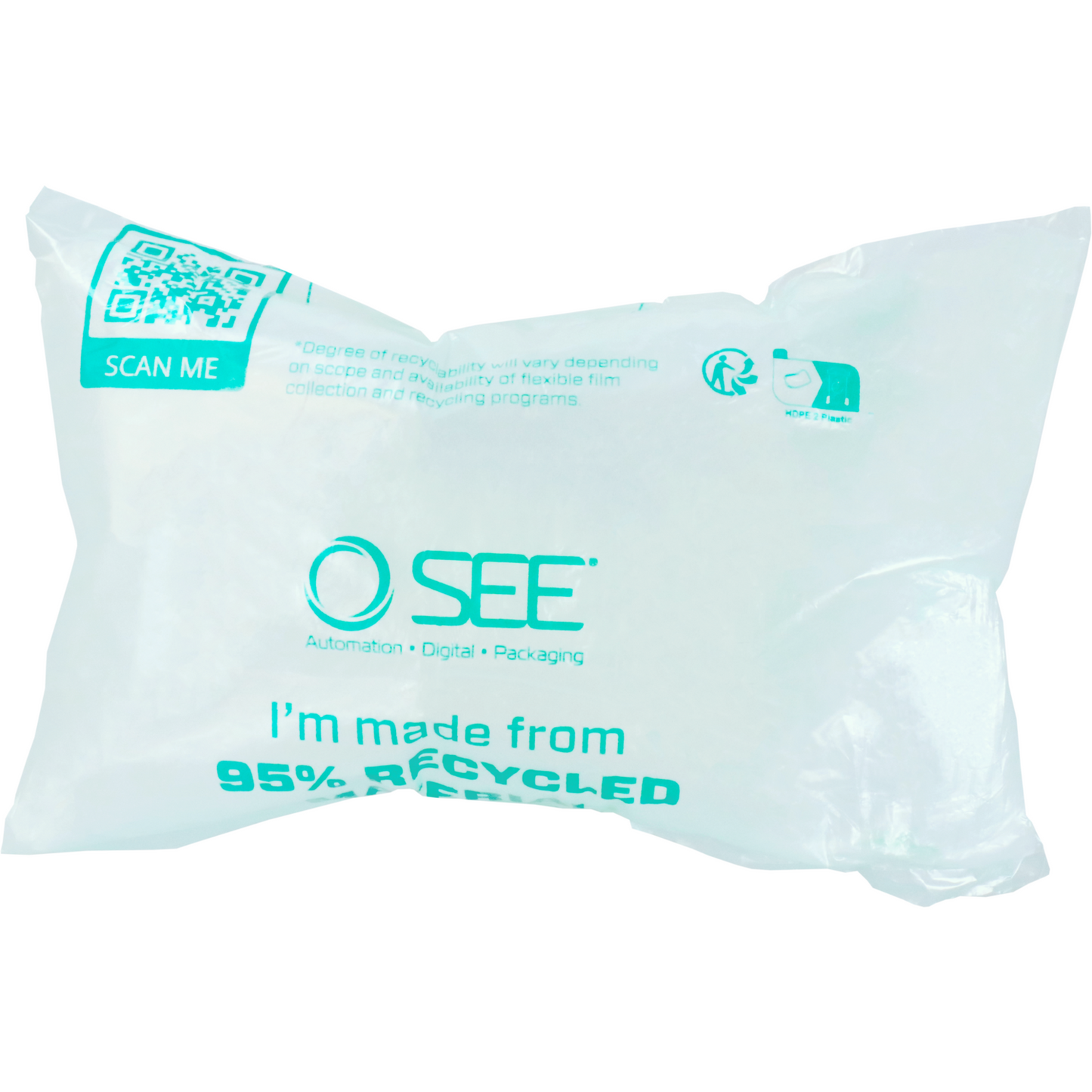 Klika - Filling material | recycled LDPE | 1280m | 200cm | transparent
