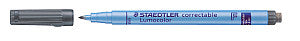 Staedtler - Felt -Tip Pen Lumocolor 305 non permanent Correctable F Black | 10 pièces