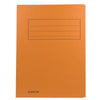 Classex - Classeur Class'ex, 3 rabats ft 23,7 x 34,7 cm (pour ft folio), orange