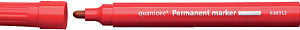 Quantore - marqueur permanent autour de 1 à 1,5 mm de rouge