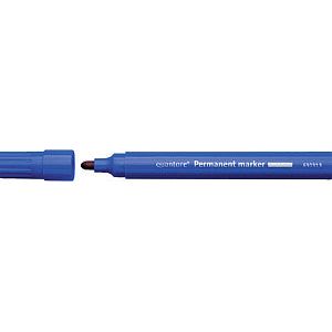 Quantore - Dauermarker um 1-1,5 mm blau | 10 Stücke