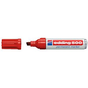 Edding - Marqueur permanent E -500 rouge