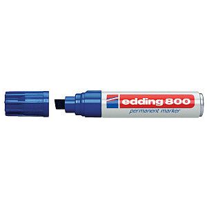 Edding - Felt -tip Edding 800 Bleu incliné 4-12 mm | 5 pièces