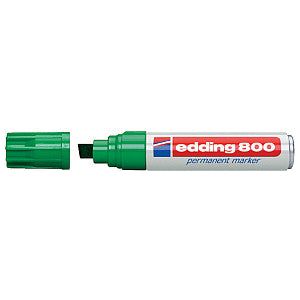 Edding - Viltstift  800 schuin 4-12mm groen | 5 stuks