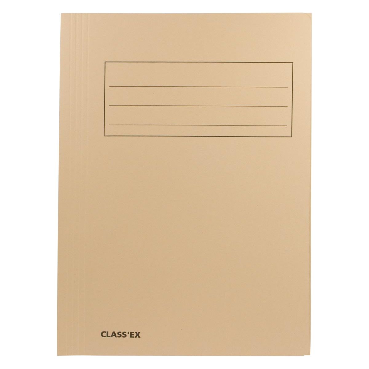 Classex - Class'ex dossiermap, 3 kleppen ft 23,7 x 34,7 cm (voor ft folio), gems