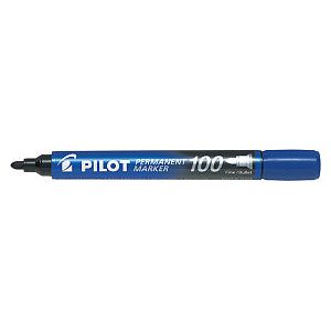 Pilot - Viltstift pilot sca-100 rond f blauw  | 12 stuks