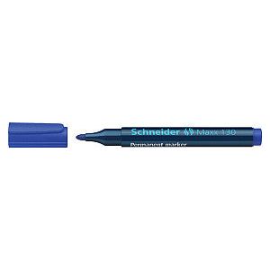 Schneider - Viltstift maxx 130 rond 1-3mm blauw | Omdoos a 10 stuk