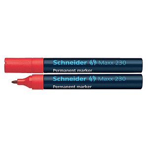 Schneider - Felt -tip Maxx 230 Round 1-3 mm rouge | 1 pièce