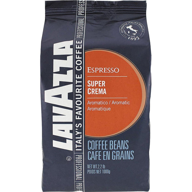 Lavazza -  koffiebonen super crema, zak van 1 kg