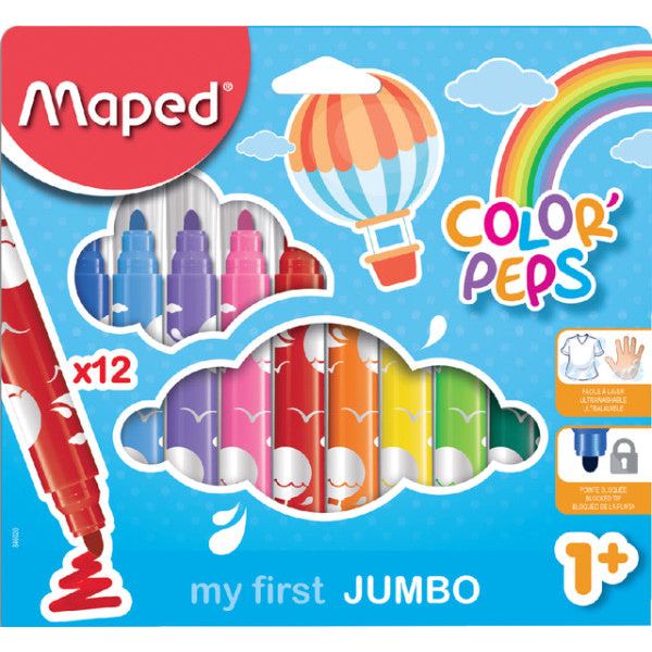 Maped - Filt Stilt Color'ppps Early Age, enuis de 12 pièces, assorti