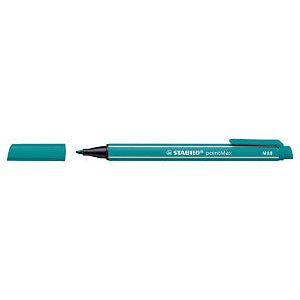 Stabilo - Viltstift pointmax 488/51 m turquoiseblauw | Omdoos a 10 stuk