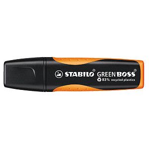 Stabilo - Markeerstift green boss 6070/54 oranje  | 10 stuks