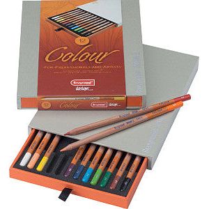 Bruynzeel - farbiger Bleistift Bruynzeel Farbbox | Pak ein 12 Stück | 6 Stück