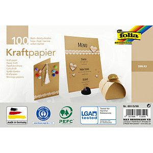 Folia Paper - Kraftpapier folia a5 120gr 100 vel | Pak a 100 vel