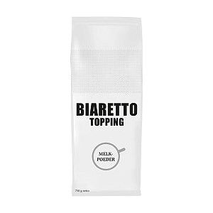Biaretto - Melkpoeder biaretto topping 750 gram | Pak a 1 stuk | 10 stuks