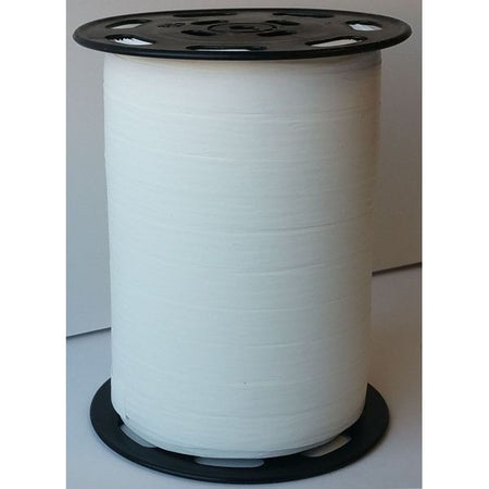 Kräuselband in Papieroptik, 10 mm x 250 m, Farbe 51 Weiß