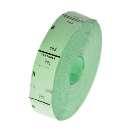 Klika - Ticketrolle, 1000 Tickets, grün