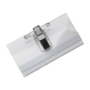 Klika - Badge transp clip pin 74x40 mm 24pcs 13 pieces