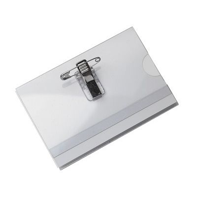 Klika - Fermaglio per trasp.badge 75x110mm 25 pz
