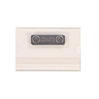 Klika – Abzeichen transparent 54 x 86 mm mit Magnetverschluss