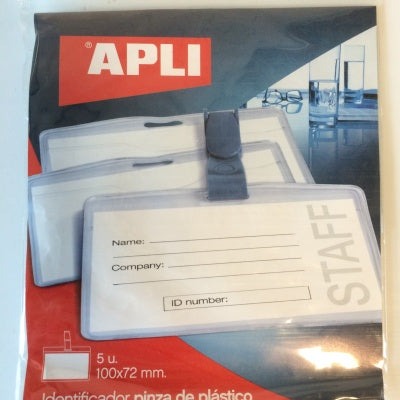 Klika - Abzeichen mit Clip 100x72 mm 5 Stk