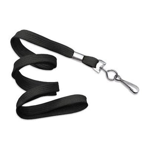 Klika -  Keycord met metalen haak, br 10mm zwart