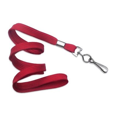 Klika -  Keycord met metalen haak, br 10mm rood