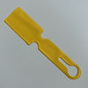 Klika - Suitcase label 55x230mm yellow 250 pieces