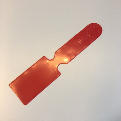 Klika - Étiquette de valise 55x230mm insert rouge 250 pcs