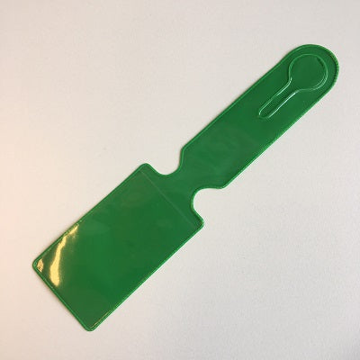 Klika - Kofferlabel 55x230mm groen insteek 250st