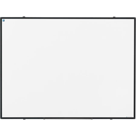 Smit Visual -  Softline whiteboard, emaille, magnetisch, zwart profiel, 120 x 90 cm
