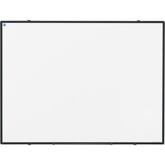 Smit Visual -  Softline whiteboard, emaille, magnetisch, zwart profiel, 120 x 90 cm