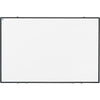 Smit Visual - Tableau blanc Softline, acier laqué, magnétique, profil noir, 90 x 60 cm