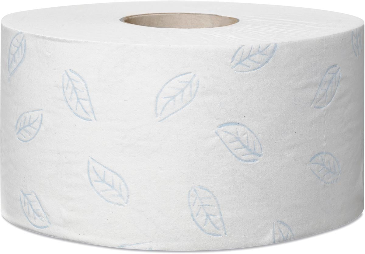 Tork - Mini jumborol toiletpapier zacht, 2-laags, systeem T2, wit