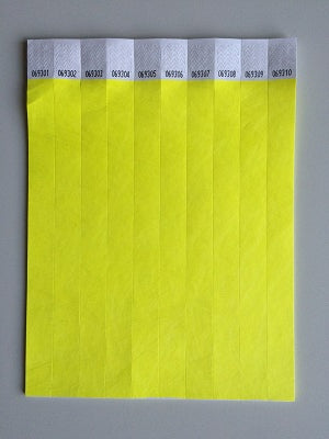 Klika - Access tapes color yellow 100 pieces 7 pieces