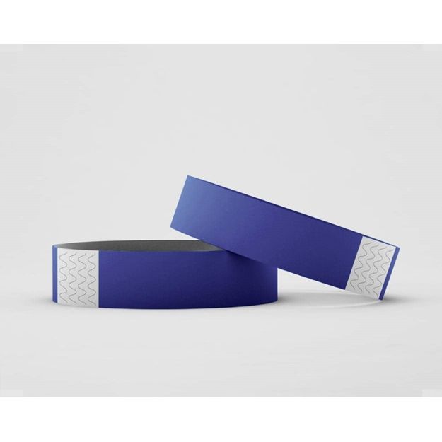 Klika - Braccialetti di accesso colore blu 100 pezzi