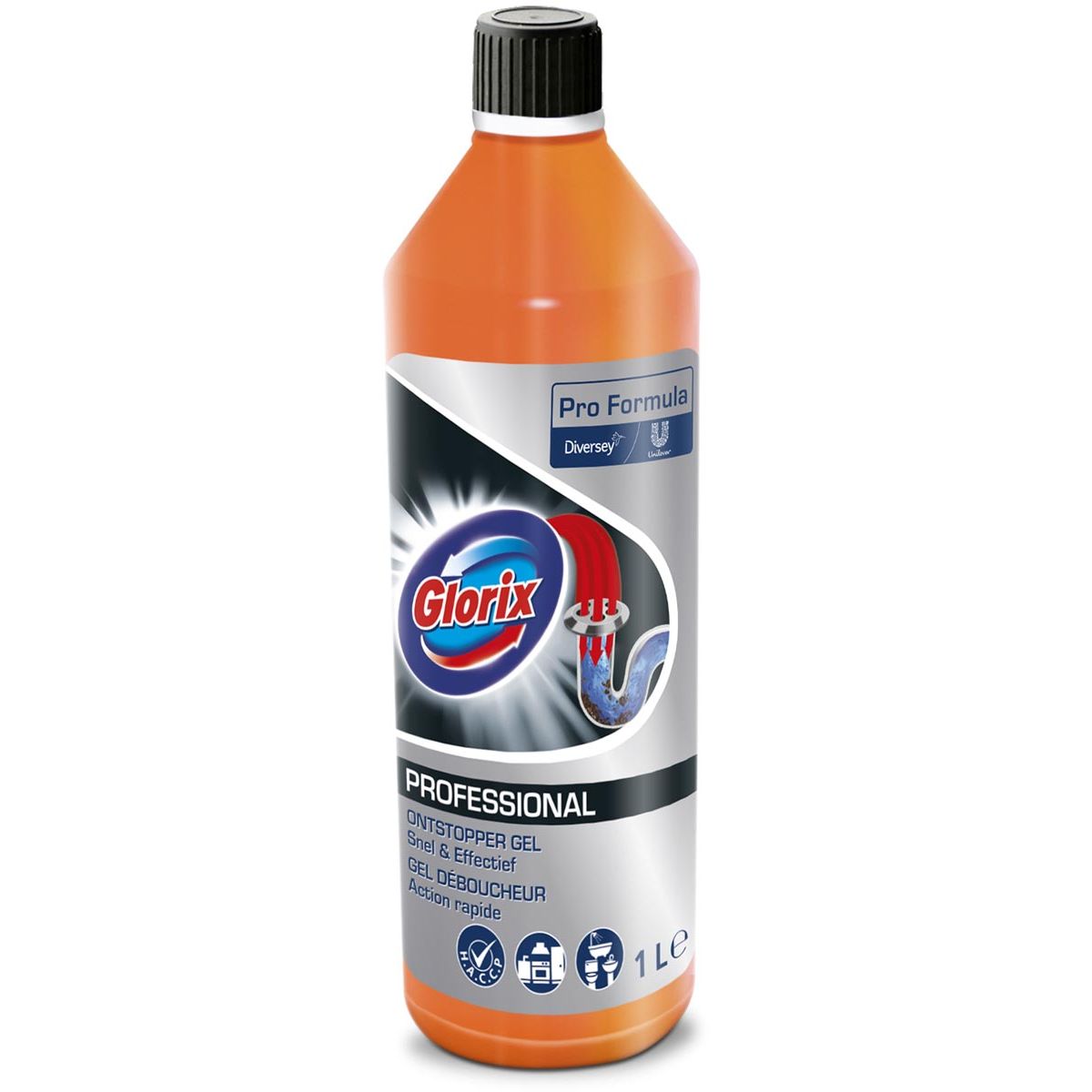 Glorix - Abflussreiniger Profi-Gel 1 Liter