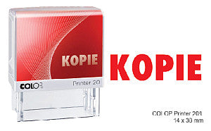 Colop - Woordstempel Printer 20 kopie rood