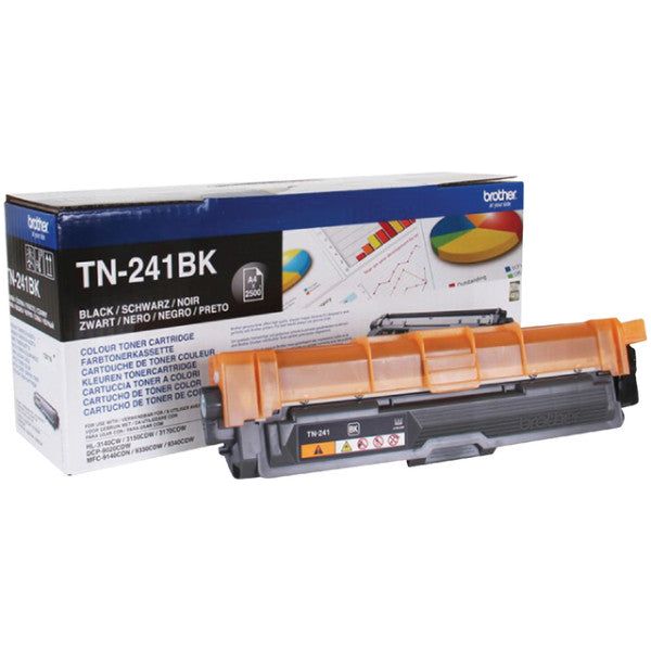 Frère - Toner, 2500 pages, OEM TN -241BK, noir