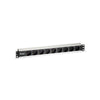 EQUIP -   333292 energiedistributie 9 AC-uitgang(en) 1U Zwart, Zilver