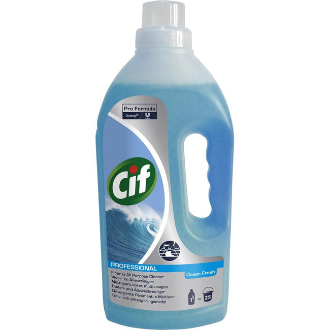 Cif - all-purpose cleaner ocean fresh, 1 liter bottle