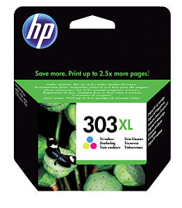 HP - Inkcartridge 303XL, 415 Seiten, OEM T6N03AE, 3 Farben