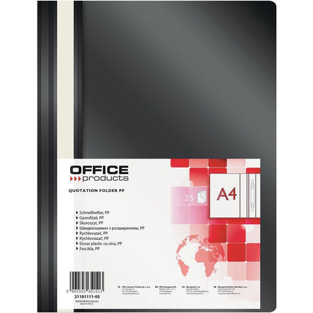 OFFICE products - quick-fix folder, black