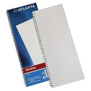 Atlanta - Notitieboek djois enkelv 330x135mm 100blz bl | 5 stuks