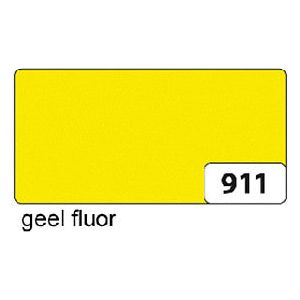 Folia - Etalagekarton  1-zijdig 48x68cm 380gr nr911 fluor geel