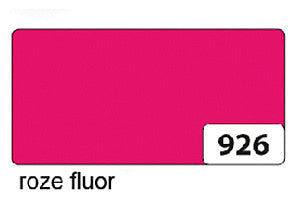 Folia Paper - Etalage Carton Folia 48x68cm 380gr NR 926 Fluor Pink | 10 pièces