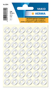 HERMA - Versterkingsringen 5894 12mm 240 stuks